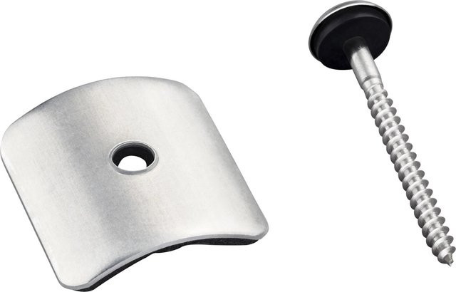 Gutta Kalotten Sinus 76/18 mit V2A-Schrauben, 20 Stück, Edelstahl, Silber - Bild 1