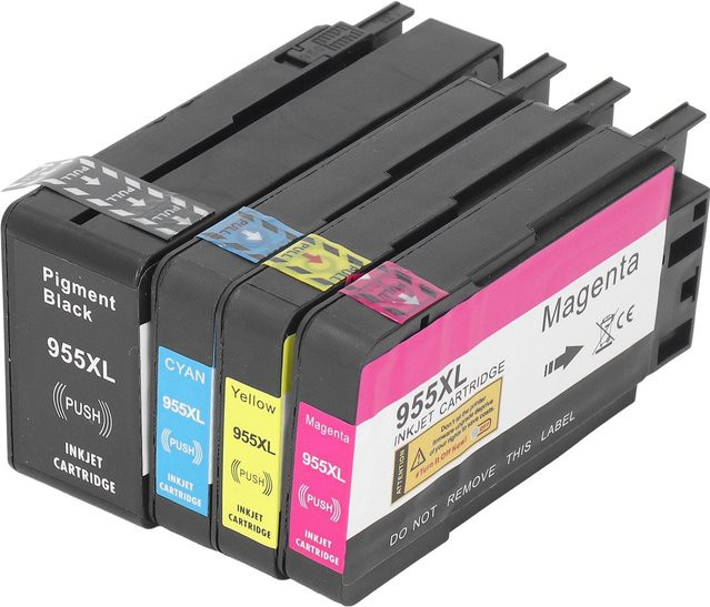 HP Tintenpatronen-Set Multicolor Schwarz Cyan Magenta Gelb für OfficeJet Pro 7720 7730 7740 8210 - Bild 1