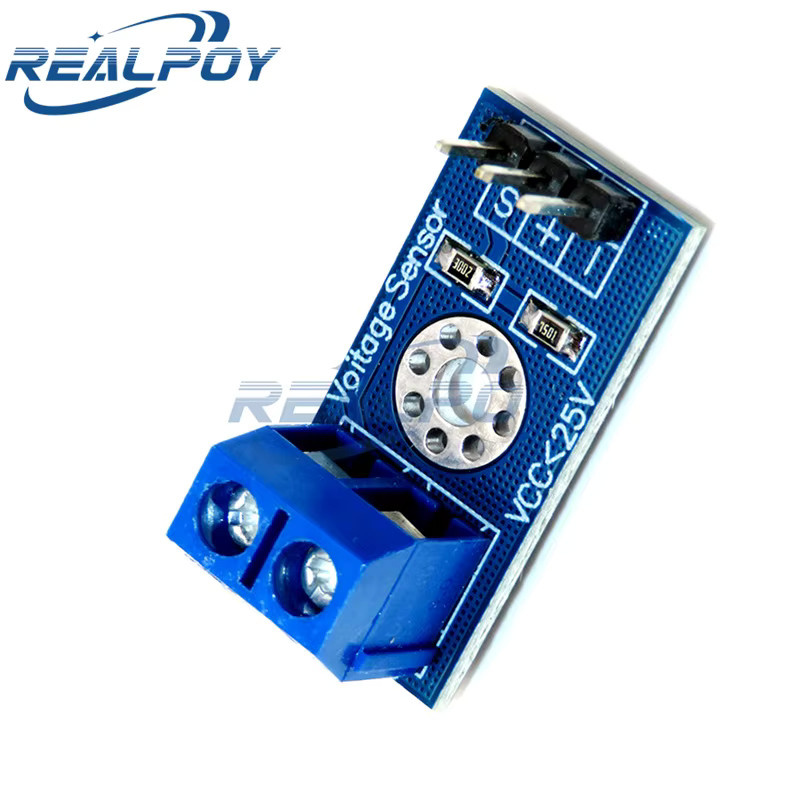 Smart Electronics Spannungssensormodul DC 0-25V in Blau für Arduino DIY Kits - Bild 2