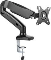 ICY BOX IB-MS303-T Monitor-Tischhalterung für 10 bis 27 Zoll, Schwarz, VESA 75x75 mm - Bild 1