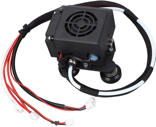 Koogeelife 3D-Drucker Extruderkopf-Kit mit Hot-End, Nivelliersensor, Lüfter und Riemenscheibe in Schwarz (DC24V) - Bild 1