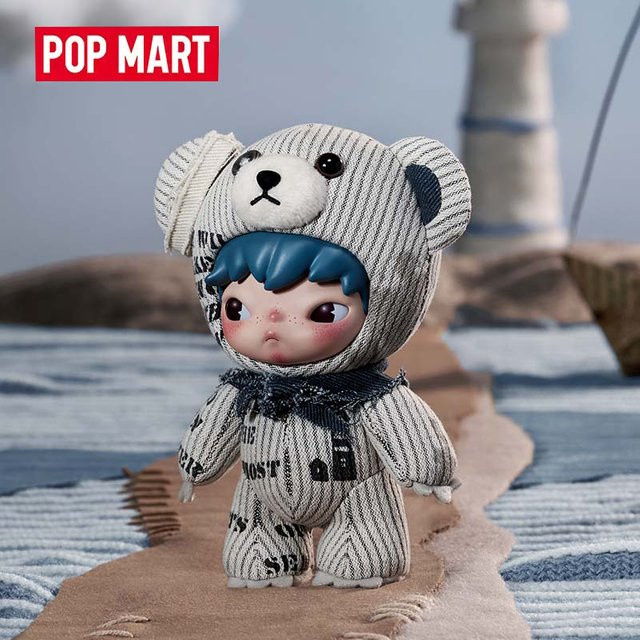 POPMART HIRONO FREEDOM ISLAND Plüsch-Anhänger, Blindbox, Anime-Figur - Bild 1