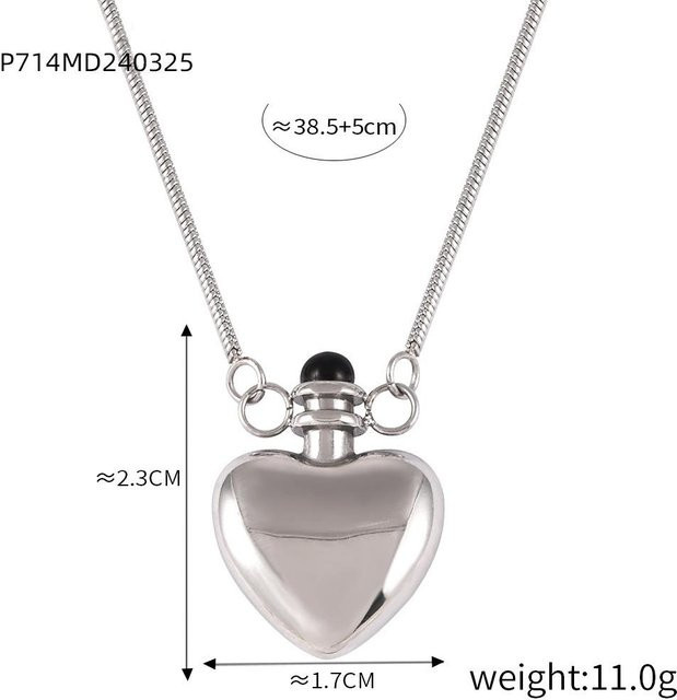 Lucky Star Jewelry Halskette, Edelstahl, vergoldet, Zirkonia, Damen - Bild 1