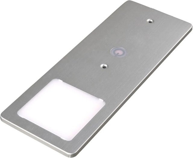 Kalb TooFlat LED Unterbauleuchte Silber, 5W, dimmbar mit Touch-Funktion, Warmweiß, 1er Set - Bild 1