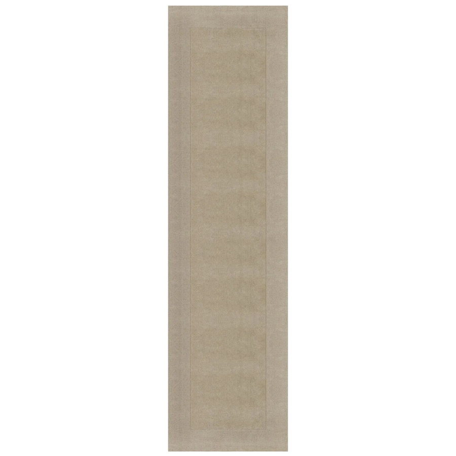 Flair Rugs Wollteppich Wool Border in Beige, B/T: 60 x 230 cm - Bild 2