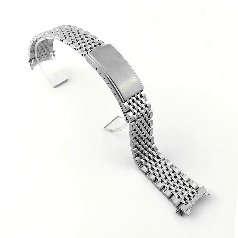 Uhrenarmband Edelstahl, Perle, für Omega Seamaster, 18 mm, 19 mm, 20 mm - Bild 2