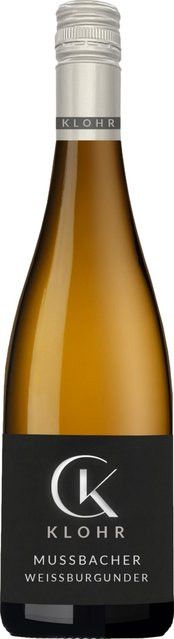 Klohr Weissburgunder Weißwein, Pfalz, 2024, halbtrocken, 0,75 l - Bild 1