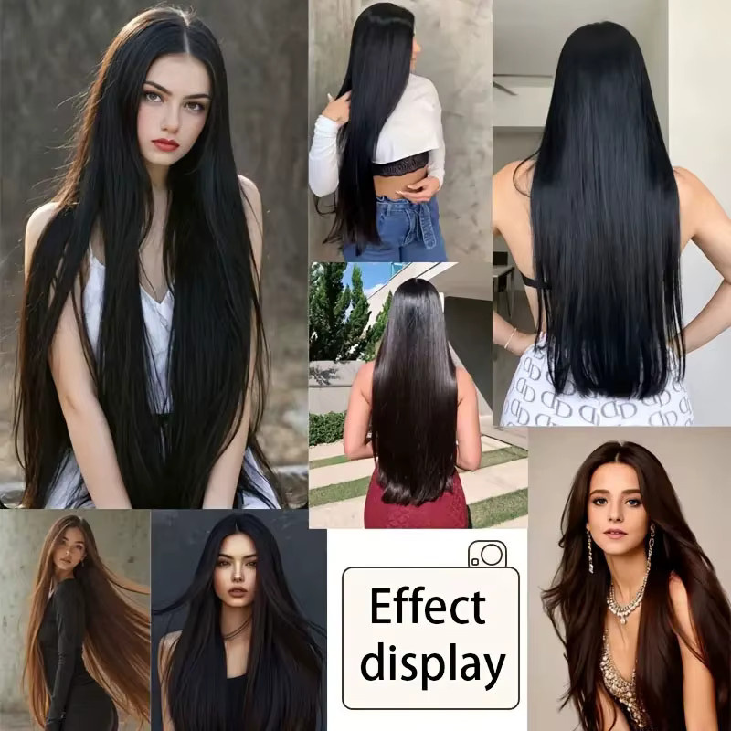 Manetique Haarverlängerung, 30 Zoll, synthetisch, glatt - Bild 5