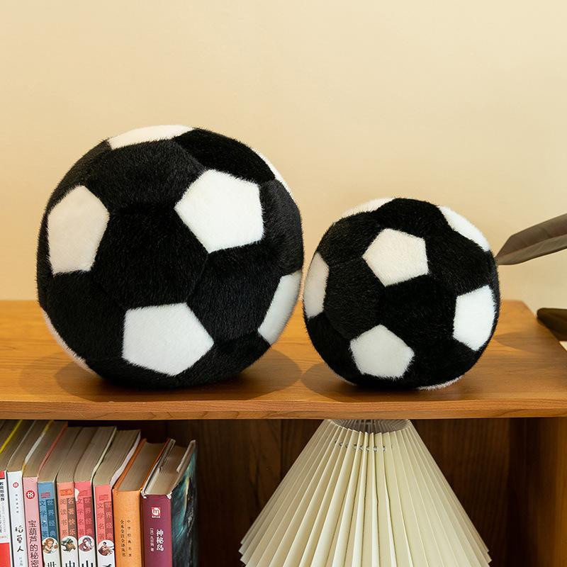 Bai Fen Bai dolls and toys Frettchen Fußball Plüschtier schwarz - Bild 2