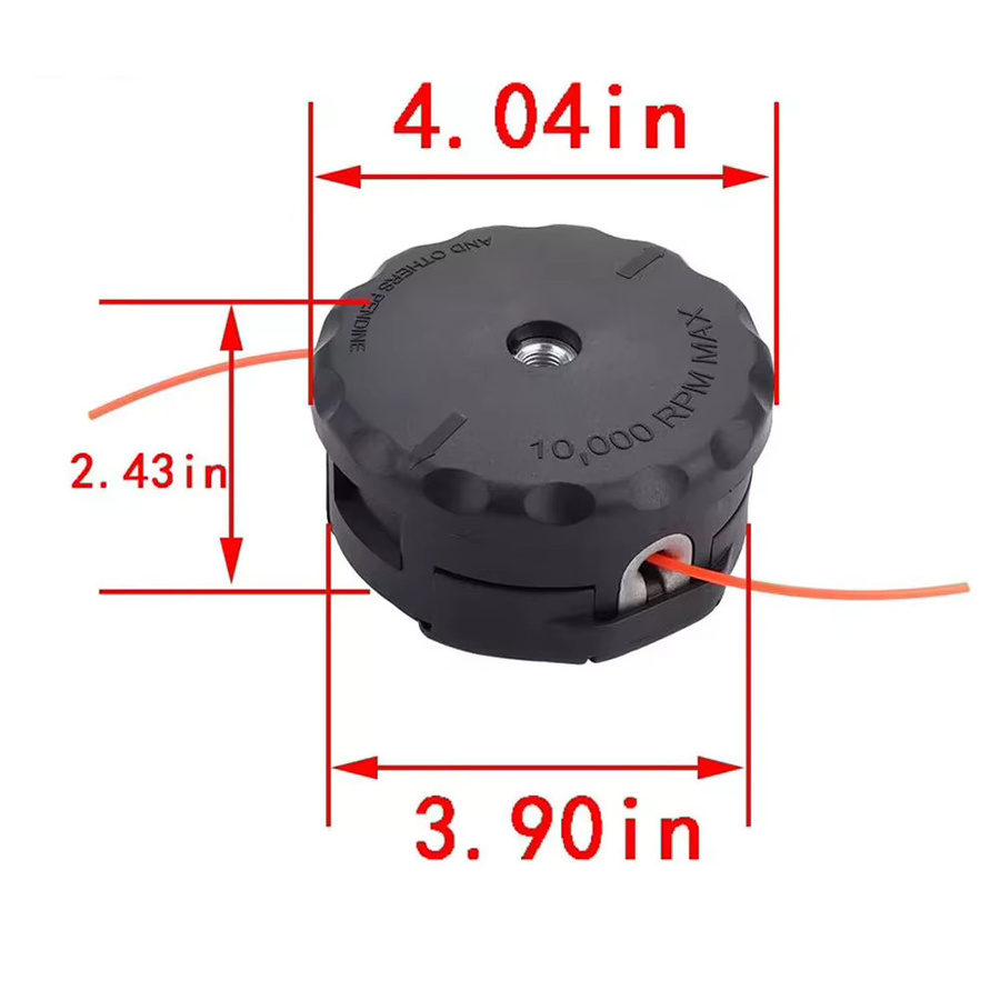 DAZZLEEX Hochleistungs String Trimmer Kopf als Ersatzteil für Echo Modelle -225, -230, -210 in Schwarz - Bild 2