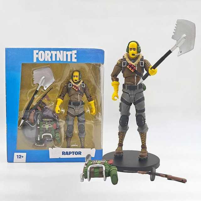 MogulMaster Fortnite Raptor Schwarzer Ritter, Actionfigur, ab 14 Jahren - Bild 1