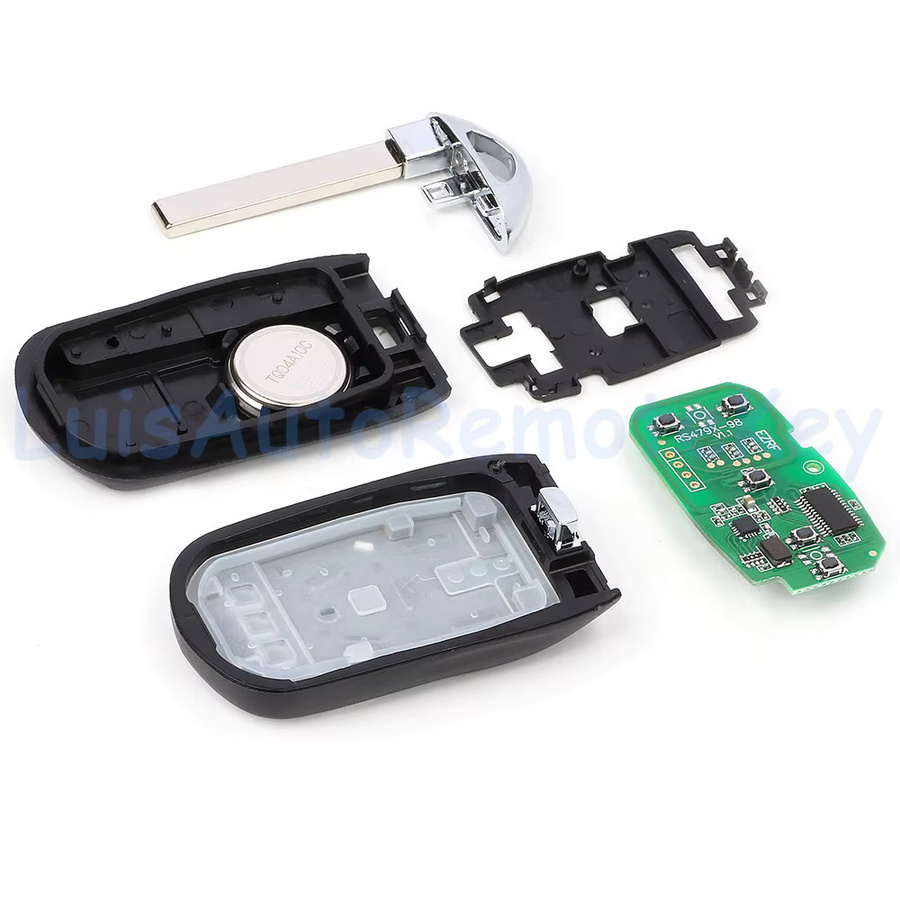 DIYKEY Intelligenter Fernschlüsselanhänger für Buick Encore Regal Envision Enclave Lacrosse Sportback TourX ab 2017 in Schwarz - Bild 3
