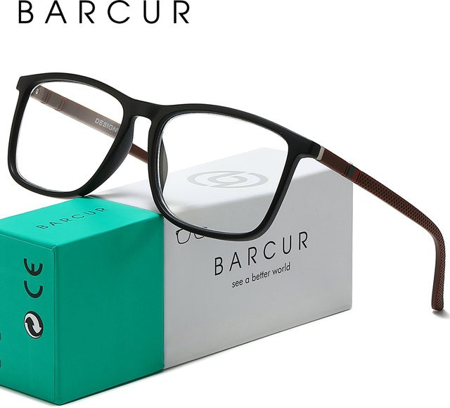 Barcur Lesebrille, Vollrand, Unisex, black - Bild 1