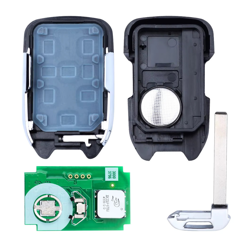 DIYKEY Fernschlüsselanhänger Schwarz für GMC Acadia und Terrain (Modelle 2017-2024) Ersatzschlüssel HYQ1AA HYQ1EA HYQ1AS HYQ1ES 13584502 13508275 - Bild 3