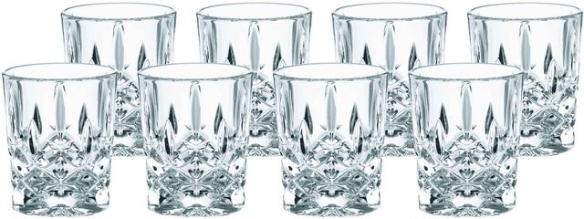 Nachtmann Noblesse Schnapsgläser aus Kristallglas, transparent, 8er Set, 55 ml - Bild 1