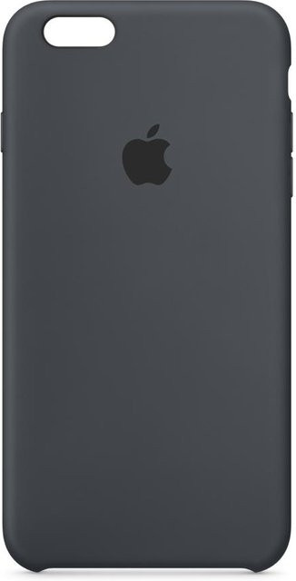Apple Silikon Case für iPhone 6s Plus und iPhone 6 Plus in Anthrazit - Bild 1