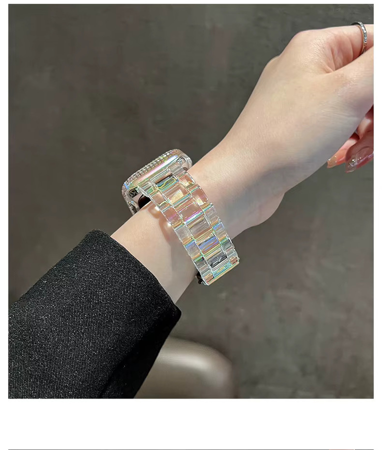 TINUORA Uhrenarmband Kunststoff, Bunt, Unisex - Bild 3
