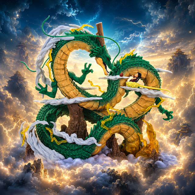 Bandai Dragon Ball Shenron-Figur, Sammelfigur - Bild 1