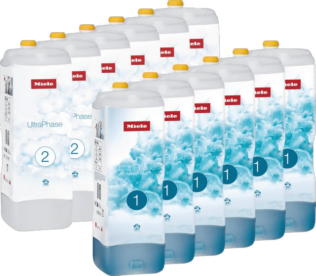 Miele UltraPhase Refresh Elixir 1 & 2 Jahrespaket mit 12 Flakons - Bild 1