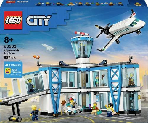LEGO City Flughafen mit Flugzeug