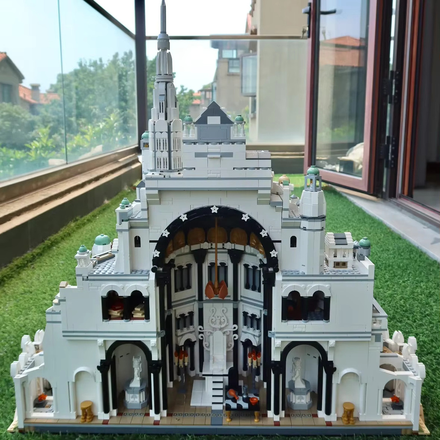 Potdemiel Tirith-Bausteine-Set, Weiß, Fantasy, 8278 Teile - Bild 4
