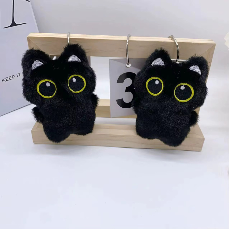 NANCY TINO Schlüsselanhänger Schwarze Katze, Unisex - Bild 4