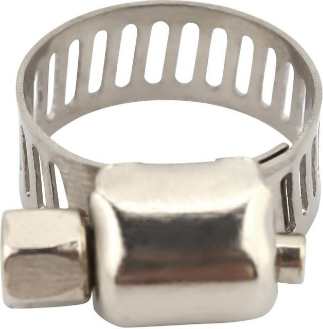 Fishine Schlauchschellen aus Edelstahl in Grau, Durchmesser 22 mm bis 32 mm - Bild 1