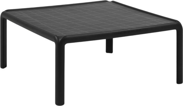 Nardi Komodo Couchtisch in Schwarz mit mattem Design für Garten und Terrasse - Bild 1