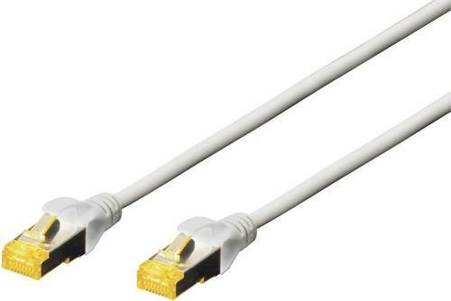 Digitus DK-1644-A-150 RJ45 Netzwerkkabel CAT 6a S/FTP Patchkabel Grau, Länge: 15,00 m - Bild 1