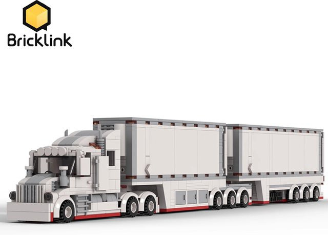 Bricklink Technischer LKW, Kühltransportfahrzeuge, Bausteine, Fahrzeuge - Bild 1