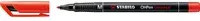 STABILO OHPen universal Folienstift mit 1 mm Bullet-Spitze in Schwarz, Grau oder Rot - Bild 1