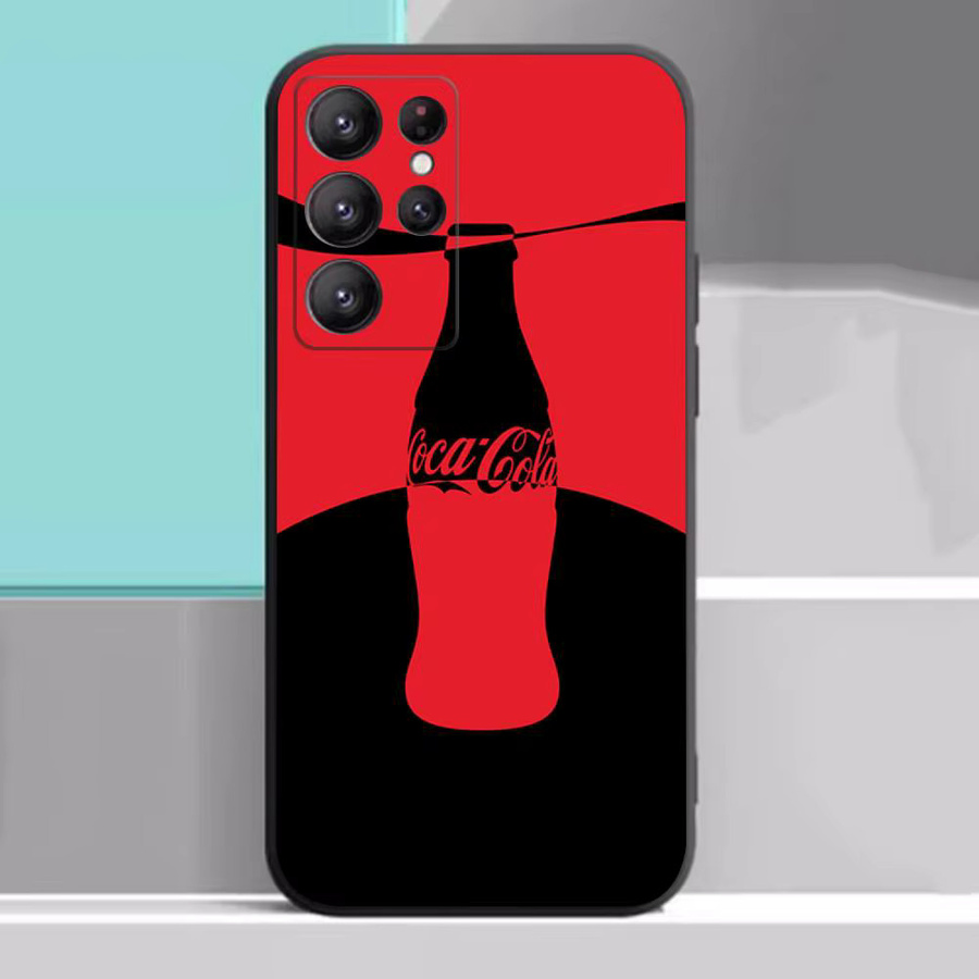 C-COCA Logo C-COLAS Handyhülle für Samsung Galaxy S24 FE, S25 Ultra, Plus, Lite, S21, S22, S23, S24, S22 Ultra 5G in Multicolour - Bild 2