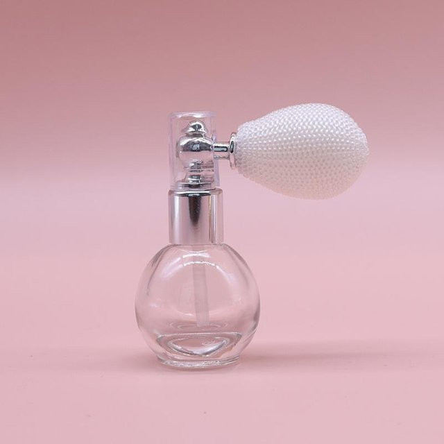 Dream nylon Sprühzerstäuber, 15 ml, nachfüllbare Parfümflasche, Glas, weiß - Bild 1