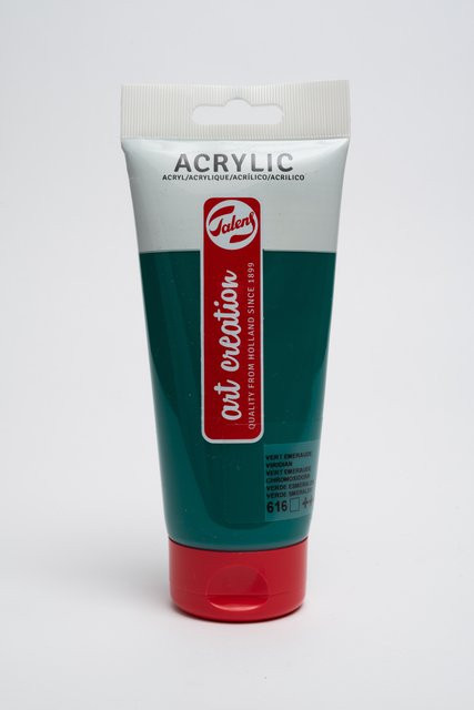 Talens Art Creation Acrylfarbe Chromoxidgrün Feurig 616, 200 ml - Bild 1