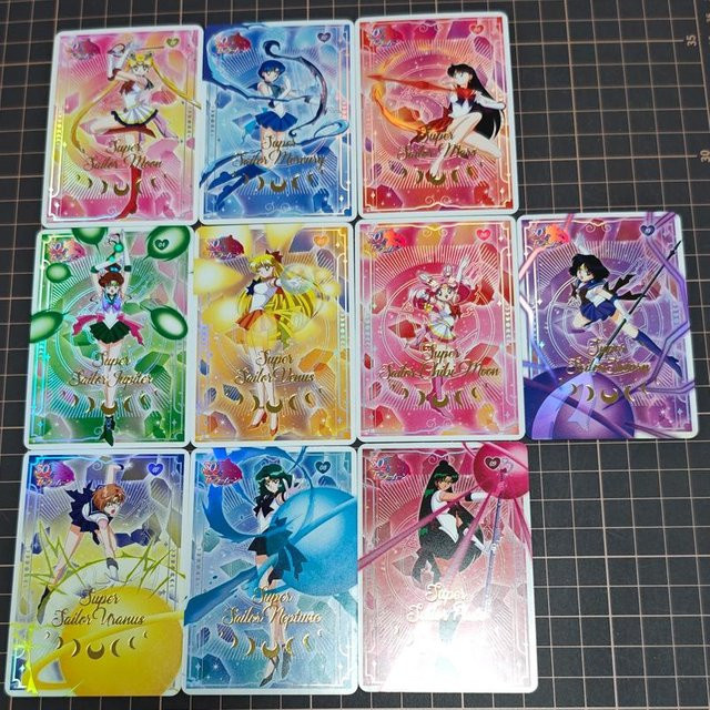 Yiran toy 1 Sailor Moon Anime Cartoon Sammeln Flash-Karte 10-teiliges Set - Bild 1