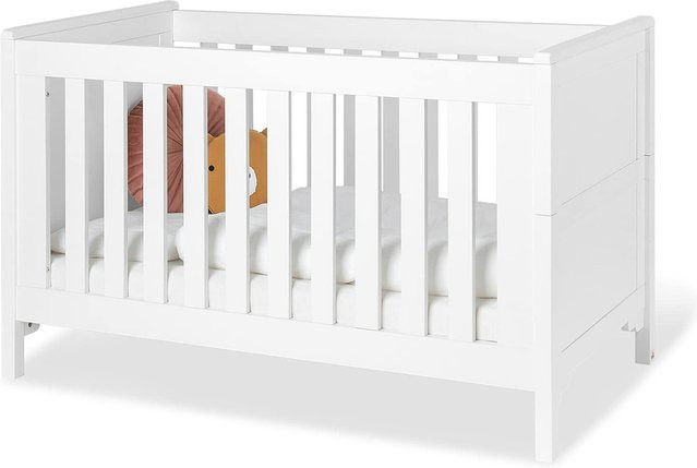 Pinolino Babyzimmer Chalet Set breit, 2-teilig, Weiss, Landhaus-Stil - Bild 1