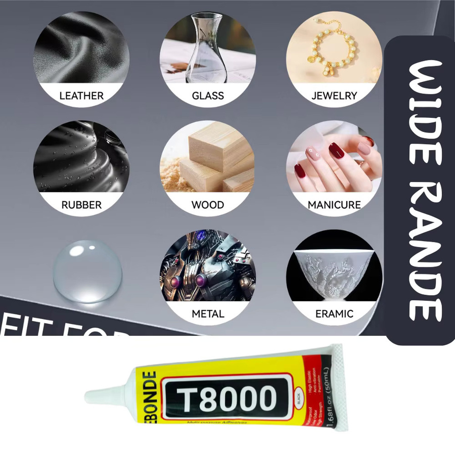 EBONDE T8000 Multifunktions-Kleber für Handy-Reparaturen und LCD-Bildschirme, transparent - Bild 5