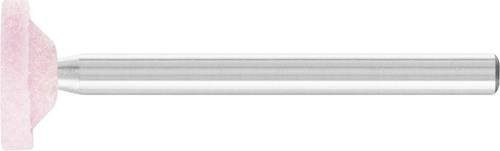 PFERD STEEL EDGE Schleifstift Zylinder Ø 10 x 2 mm, Schaft-Ø 3 mm, A100 für Stahl und Stahlguss, Pink - Bild 1