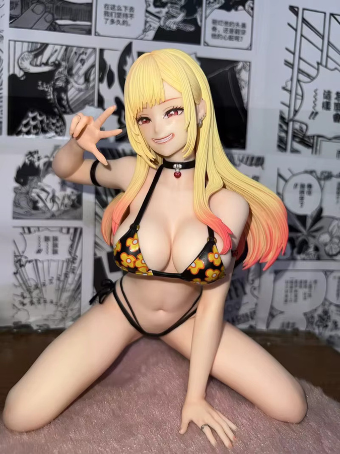Bandai My Dress Up Darling Marin Kitagawa Bikini-Version, Sammlerfigur, 18cm, ab 14 Jahren - Bild 5