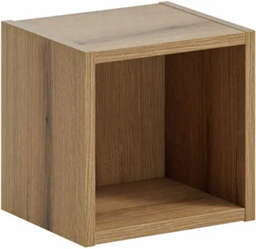 Wandnische Riva Jade und Manoa aus Holz in Braun und Natur - Bild 1