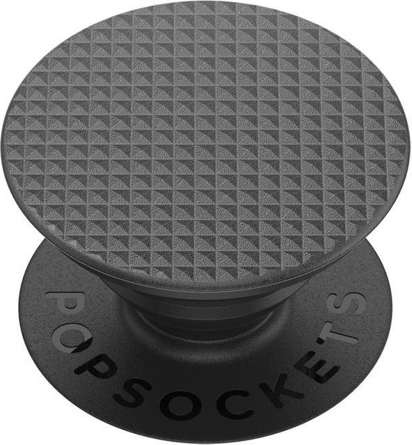 PopGrip Popsockets Handyhalterung mit Rändelstruktur in Schwarz - Bild 1