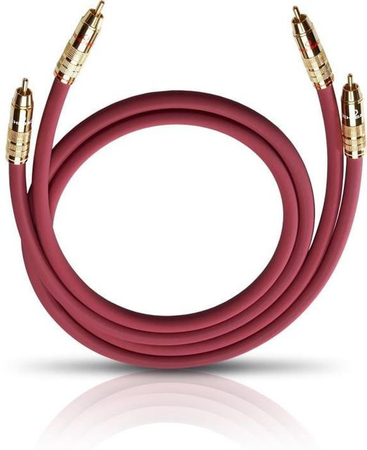 Oehlbach NF 214 MASTER SET Audio-Cinchkabel, anthrazit, 2x 0,5 m - Bild 1