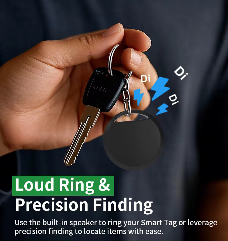 leapii Bluetooth Smart Tag Anti-Verlust Tracker für Android und Google Find My Device in Pink - Bild 3