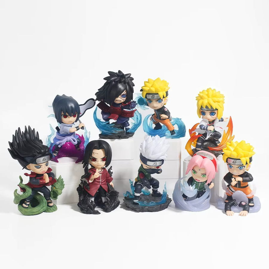 Bandai Naruto Shippuden Sasuke Uchiha Chibi Actionfigur, Einzelfigur - Bild 2