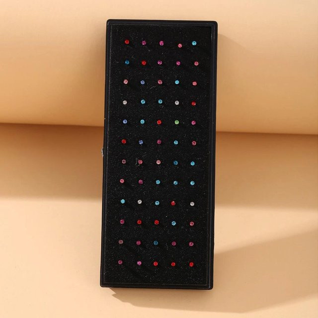 Allbestart Nasenstecker, Diamant, bunt, Damen - Bild 1