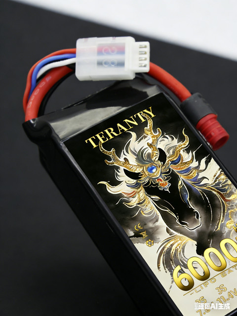 TERANTY 3S 6000mAh Shorty Lipo Akku 11,4V 120C mit XT60 Stecker für RC Auto LKW Drohne Flugzeug FPV Hobby-Teile in Schwarz - Bild 1