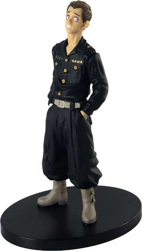 Banpresto Tokyo Revengers Hayashi Ryohei Figur in Schwarz aus Kunststoff - Bild 1