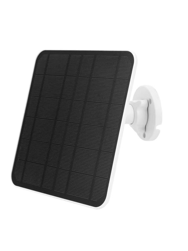 Alloet Solarpanel 5V 6W IP65 Wasserdicht in Schwarz mit 360 Grad Verstellbarkeit und 2,8 m Ladekabel für Außenüberwachungskameras - Bild 6