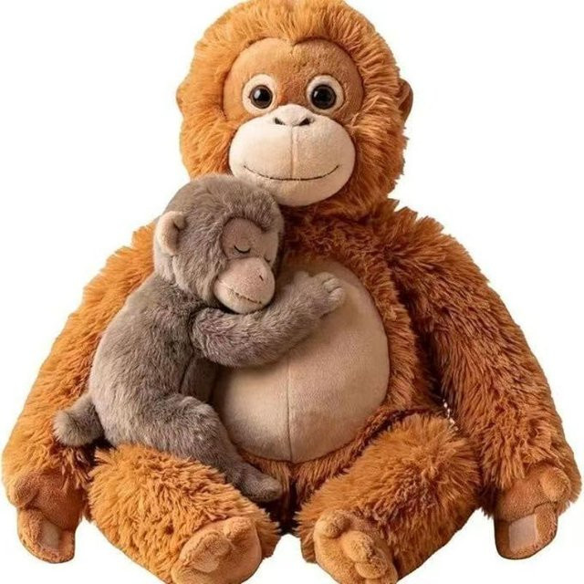 Yiran toy Punch Monkey Mama Kuscheltier, ab 14 Jahre - Bild 1