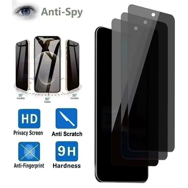 Sichtschutz Panzerglas für Xiaomi Redmi Note 11T Pro in Transparent - Bild 2
